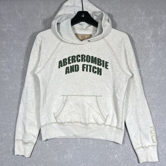 Abercrombie & Fitch Tops - VTG Abercrombie & Fitch Hoodie Women’s Medium Long Sleeve Pullover Sweatshirt